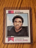 1973 Topps John Rowser #408 - Pittsburgh Steelers - Vintage