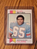 1973 Topps Football Card #325- ELVIN BETHEA - Houston Oilers