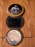 Derek Jeter 1997 Topps Screen Plays Tin with card
