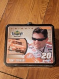 2000 Upper Deck Racing Tributes Lunch Box 25 Card Set Tony Stewart #20. Sealed