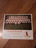 1969 St Louis Cardinals team photo