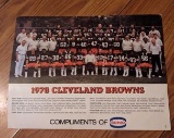 1978 CLEVELAND BROWNS TEAM PHOTO