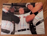 Mo Vaughn/Roger Clemens team photo Boston Red Sox