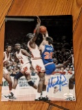 Mark Price autographed 8x10 photo with fivestar grading coa/witnessed