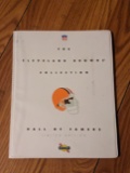 Cleveland Browns collection book hall of famers,includes; warfield/ford/ jim brown,etc See pictures
