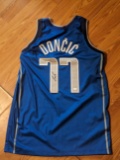 Luka Doncic autographed jersey with coa