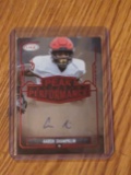 2022 SAGE High Series Peak Performance Auto Red Aaron Shampklin #PKA-AS Auto