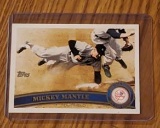 2011 Topps MICKEY MANTLE Card #7 New York Yankees Baseball