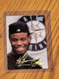 KEN GRIFFEY JR. SEATTLE MARINERS 1993 LEAF STUDIO #96 HOF
