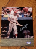 Pete Rose autographed 8x10 photo with PSA COA