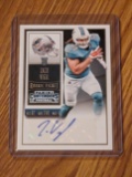 ZACH VIGIL dolphins 2015 Contenders #280 AUTO Autograph RC
