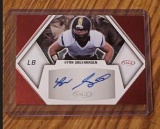 2023 Sage Collectibles Football RC Rookie Auto A-RG Ryan Greenhagen