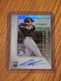 Andy Wilkins 2015 Panini Prizm Rookie Autographs Silver RC Auto #53 Chicago