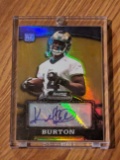 2008 Bowman Sterling Refractor 0311/1050 SP Keenan Burton #134 Rookie Auto RC