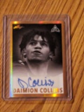 2021 Leaf Memories 1960 Base Platinum gold Daimion Collins #BW-DC1 Auto
