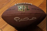 Patrick Mahomes autographed football with coa
