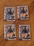 Jarred Kelenic x4 autographed lot with coa