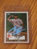 Rafael Devers autographed card w/coa