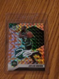 Jaylen Brown autographed card w/coa