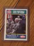 Roger Staubach autographed card w/coa