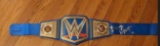 Bray Wyatt autographed blue universal toy belt with coa