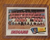 1977 Topps #18 Cleveland Indians Team Checklist- Frank Robinson