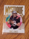 Mac Jones 2021 Illusions Mystique #MY-6 ACETATE ROOKIE INSERT Patriots RC