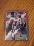 John Elway autographed card w/coa