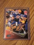 Tim Tebow autographed card w/coa