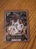Kevin Garnett autographed card w/coa