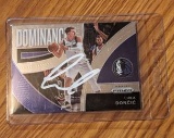 Luka Doncic autographed card w/coa
