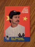 1986 Fleer All Star Team #1 Don Mattingly - New York Yankees