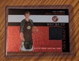 2003-04 Topps Pristine Recruit Relics Luke Ridnour #PR-LR Rookie RC