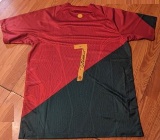 Cristiano Ronaldo autographed jersey/shirt with coa