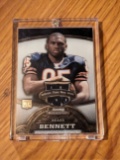 2008 Bowman Sterling Large Swatch 529/569 SP Earl Bennett #171 Rookie RC