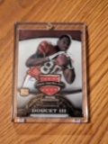 EARLY DOUCET III 2008 BOWMAN STERLING purple #172 ROOKIE GAME JERSEY