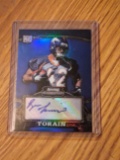 Ryan Torain 2006 Bowman Sterling Blue Auto RC Refractor