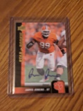 2011 Upper Deck Star Rookie Jarvis Jenkins #162 Rookie Card Clemson Tiger Chiefs