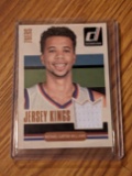 2014 MICHAEL CARTER-WILLIAMS Game Worn JERSEY KINGS card PHILADELPHIA 76ERS
