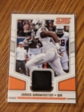 James Washington 2018 Panini Score Football #13 Rookie Jersey Patch Steelers