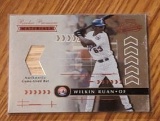 683/700 SP 2001 Playoff Absolute Memorabilia #191 Wilkin Ruan Rookie Premiere Bat