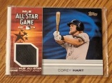 2010 Topps Update All-Star Stitches Relics Corey Hart #AS-CH