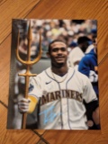 Julio Rodriguez autographed 8x10 photo with coa