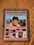1969 Steve Carlton Bob Gibson Juan Marichal Topps ERA Leaders