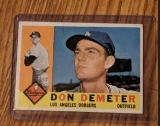 1960 Topps #234 Don Demeter Los Angeles Dodgers Original Vintage