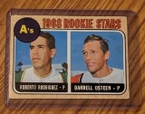 1968 Topps #199 A's 1968 Rookie Stars (Roberto Rodriguez / Darrell Osteen) RC