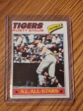 1977 Topps #420 AL All Stars Rusty Staub baseball card Detroit Tigers