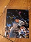Christian Yelich autographed 8x10 photo with coa
