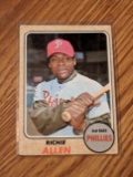 1968 Topps Richie Allen #225 Philadelphia Phillies Vintage Baseball Card