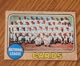 1968 Topps #497 Cards Team cardinals